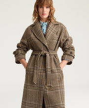 Carica l'immagine nel visualizzatore di Gallery, CAPPOTTO TED IN PANNO DI LANA MAXI GALLES -