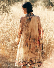 Carica l'immagine nel visualizzatore di Gallery, ARIAN ABITO MIDI IN CHIFFON DI VISCOSA