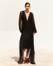 Carica l'immagine nel visualizzatore di Gallery, ABITO DENISA IN CHIFFON DI VISCOSA