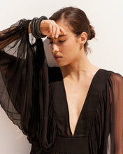 Carica l'immagine nel visualizzatore di Gallery, ABITO DENISA IN CHIFFON DI VISCOSA