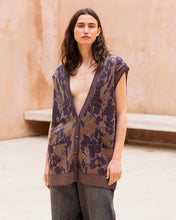 Carica l'immagine nel visualizzatore di Gallery, MAXI CARDIGAN MOVI IN FILATO ITALIANO LUREX E VISCOSA