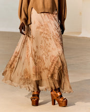 Carica l'immagine nel visualizzatore di Gallery, GONNA GIGI IN CHIFFON DI VISCOSA STAMPATA
