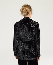 Carica l'immagine nel visualizzatore di Gallery, GIACCA DAHLIA IN VELLUTO RICAMATO