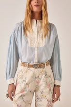Carica l'immagine nel visualizzatore di Gallery, CAMICIA BONIFACIO IN COTONE CON CARRE A CONTRASTO