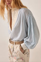 Carica l'immagine nel visualizzatore di Gallery, CAMICIA BONIFACIO IN COTONE CON CARRE A CONTRASTO