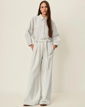 Carica l'immagine nel visualizzatore di Gallery, PANTALONI RINIM IN DRILL CHAMBRAY