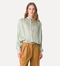 Carica l'immagine nel visualizzatore di Gallery, CAMICIA IN RASO "LE PETITS POIS"