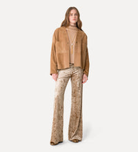 Carica l'immagine nel visualizzatore di Gallery, PANTALONE IN VELLUTO CANGIANTE