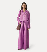 Carica l'immagine nel visualizzatore di Gallery, PANTALONE ELEGANTE LEGGERO IN SETA HABOTAI
