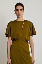 Carica l&#39;immagine nel visualizzatore di Gallery, ABITO ELLA IN TWILL BRONZO
