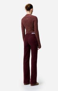 PANTALONE IN VELLUTO A COSTE DOMPAY