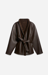 GIACCA FUR REVERSIBILE