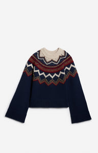 MAGLIONE JACQUARD FENICIA