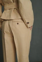 Carica l&#39;immagine nel visualizzatore di Gallery, PANTALONE ADELE IN TWILL DI LINO
