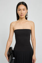 Carica l'immagine nel visualizzatore di Gallery, ABITO LUNGO BALLET IN VOILE CON BUSTIER ADERENTE INCORPORATO
