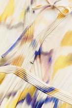 Carica l&#39;immagine nel visualizzatore di Gallery, ABITO FLORIA IN VISCOSA STAMPA CON MOTIVO FLOREALE
