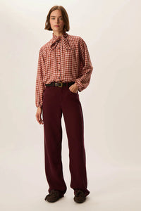 JEANS LOUIZI ROSSO SCURO