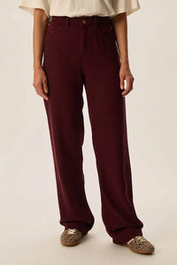 JEANS LOUIZI ROSSO SCURO