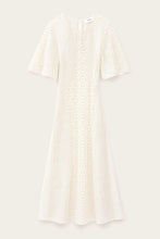 Carica l&#39;immagine nel visualizzatore di Gallery, MINI DRESS MOODY IN PURO COTONE A INTARSIO
