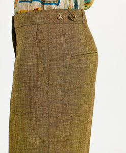 PANTALONI THIAGO IN LINO E VISCOSA