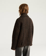 Carica l&#39;immagine nel visualizzatore di Gallery, CAPPOTTO LORD IN MAXI RESCA DI LANA BOUCLÈ
