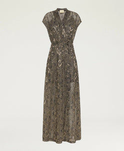 VESTITO JESSICA IN JERSEY JAQUARD LUREX