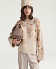 Carica l&#39;immagine nel visualizzatore di Gallery, MAGLIA PRINCE IN JAQUARD LANA CACHEMIRE E MOHAIR
