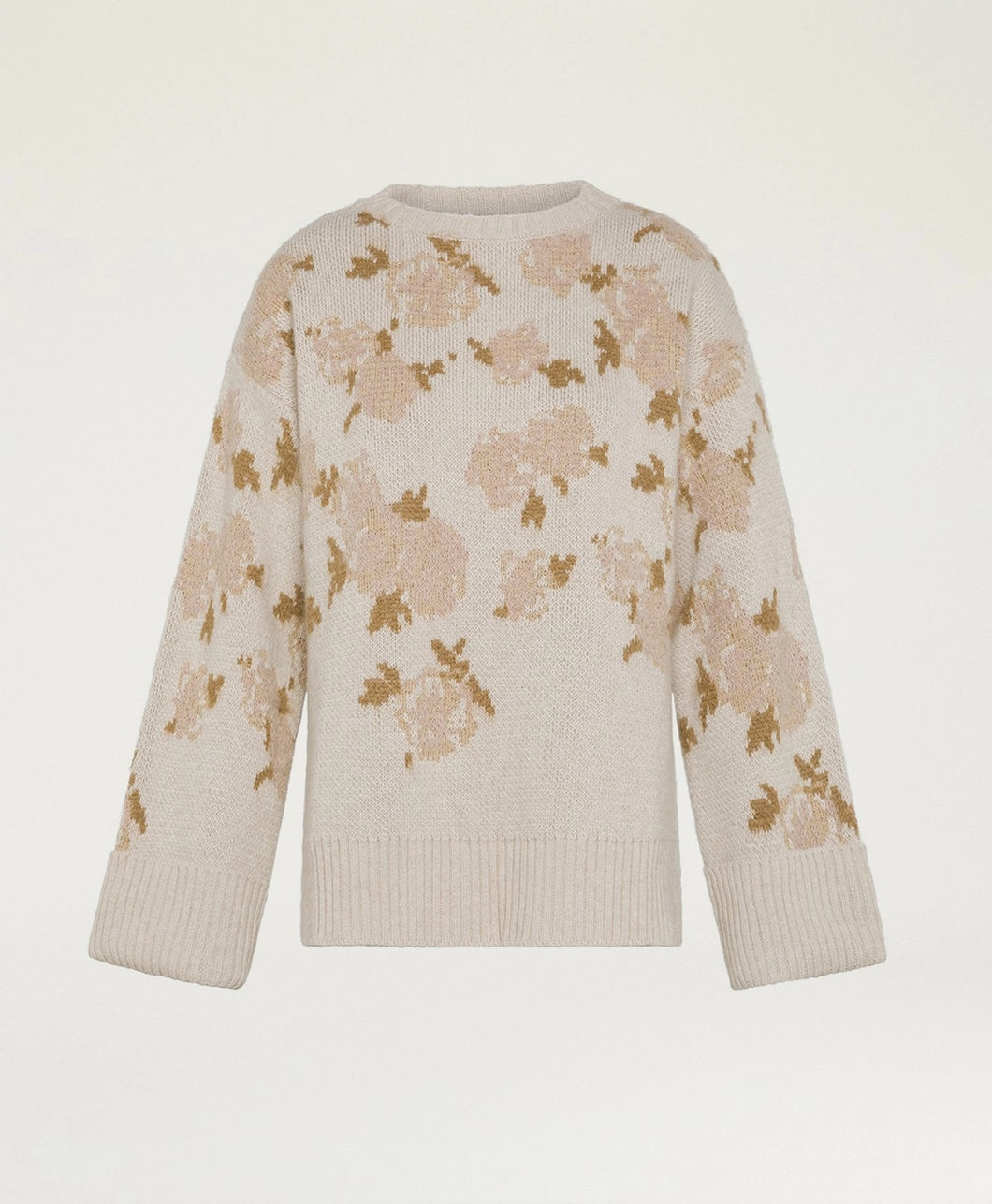 MAGLIA PRINCE IN JAQUARD LANA CACHEMIRE E MOHAIR