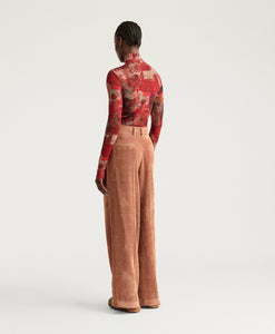 PANTALONI KYOTO IN VELLUTO MILLERIGHE OPERATO