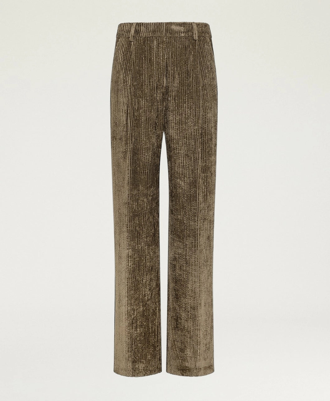 PANTALONI BLAKE IN VELLUTO A COSTE FLUIDO