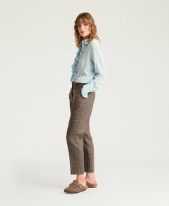 PANTALONI JOHNI IN LANA PRINCIPE DI GALLES