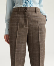 Carica l&#39;immagine nel visualizzatore di Gallery, PANTALONI JOHNI IN LANA PRINCIPE DI GALLES
