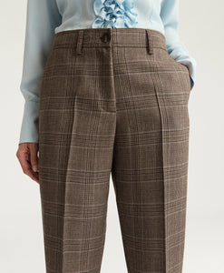 PANTALONI JOHNI IN LANA PRINCIPE DI GALLES