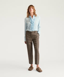 PANTALONI JOHNI IN LANA PRINCIPE DI GALLES