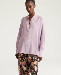 CAMICIA HANNAH IN CRÊPE DE CHINE SETA SANDWASH