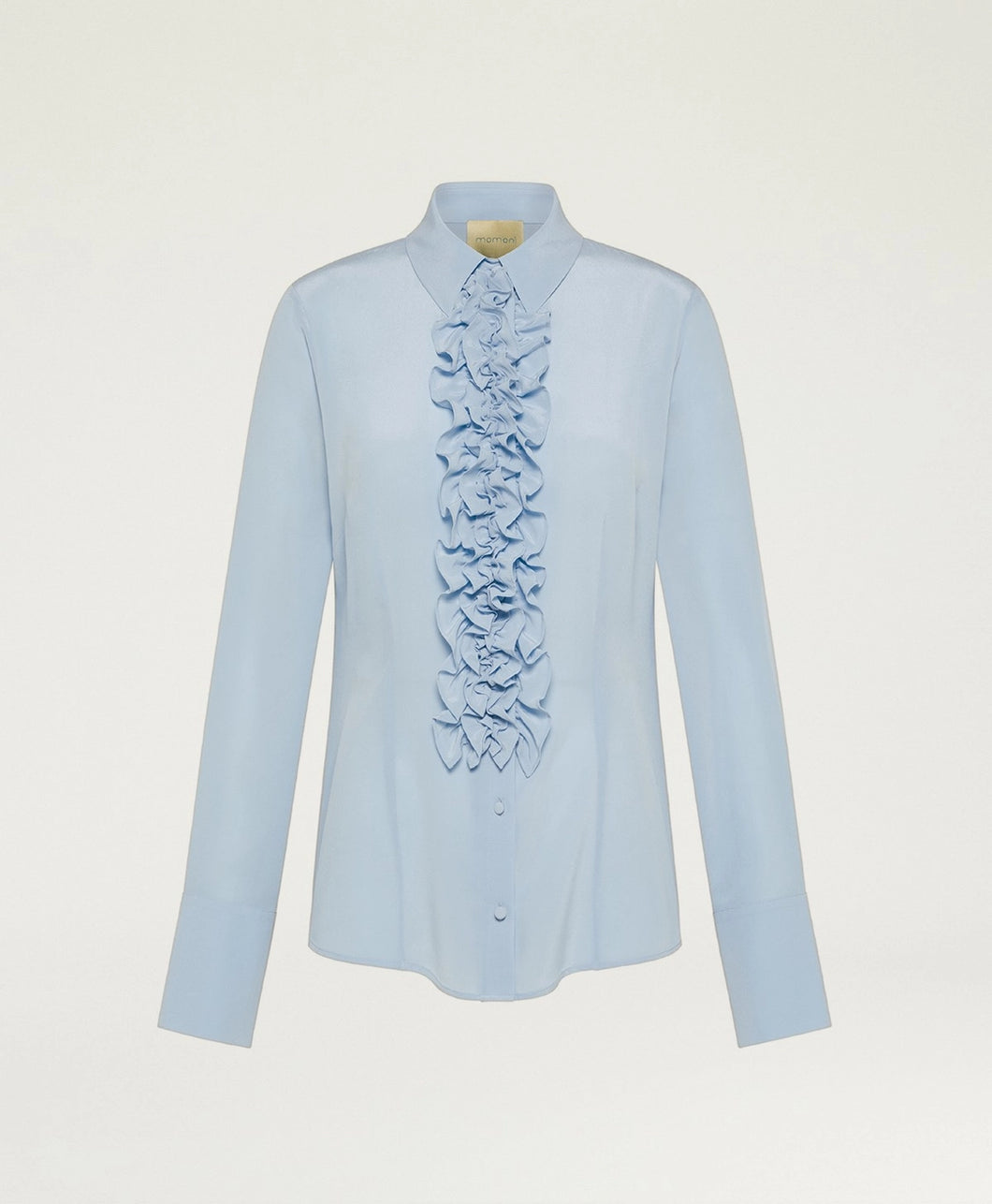 CAMICIA IRIS IN CRÊPE DE CHINE SETA SANDWASH