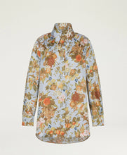 Carica l&#39;immagine nel visualizzatore di Gallery, CAMICIA ARLES IN TWILL DI SETA STAMPATO POLVERE
