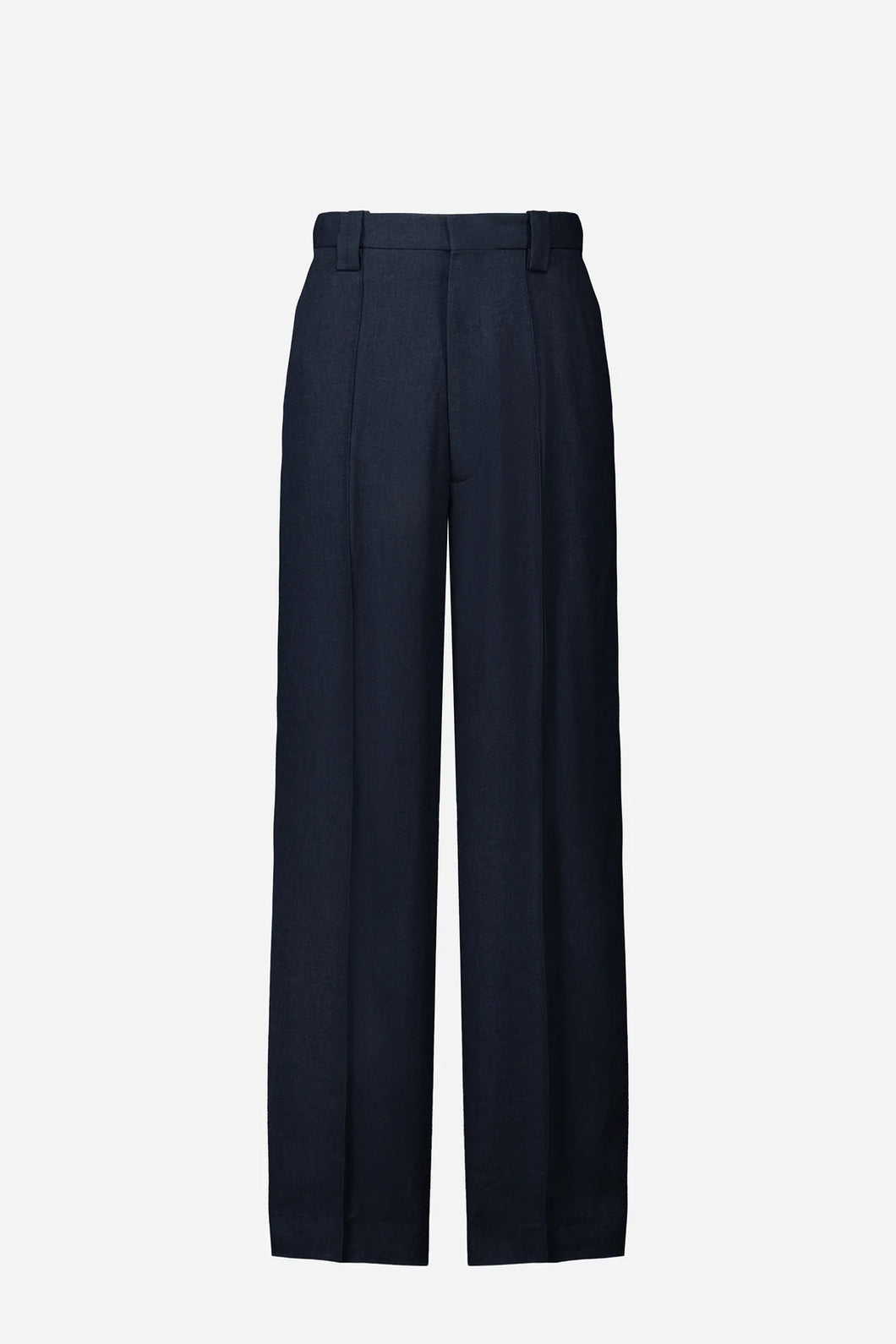 PANTALONI AUBE IN LINO E LANA