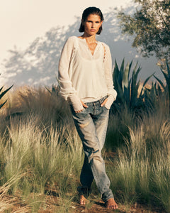 CARDIGAN CARNATION IN LANA CON DETTAGLI OPENWORK