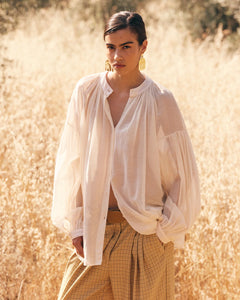 CAMICIA CULTURE IN PURO COTONE DOPPIO TINTO A PIGMENTO