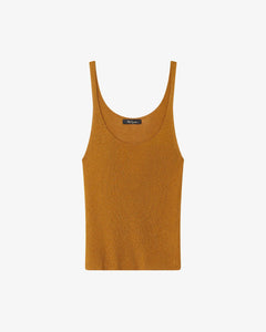TOP CANOTTA GOLD A COSTINE LUREX