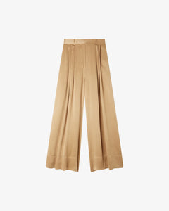 PANTALONE GOLIATH IN CUPRO E VISCOSA