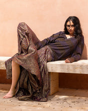 Carica l&#39;immagine nel visualizzatore di Gallery, GONNA ISOLDE STAMPATA IN VISCOSA E LUREX
