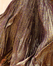 Carica l&#39;immagine nel visualizzatore di Gallery, GONNA ISOLDE STAMPATA IN VISCOSA E LUREX
