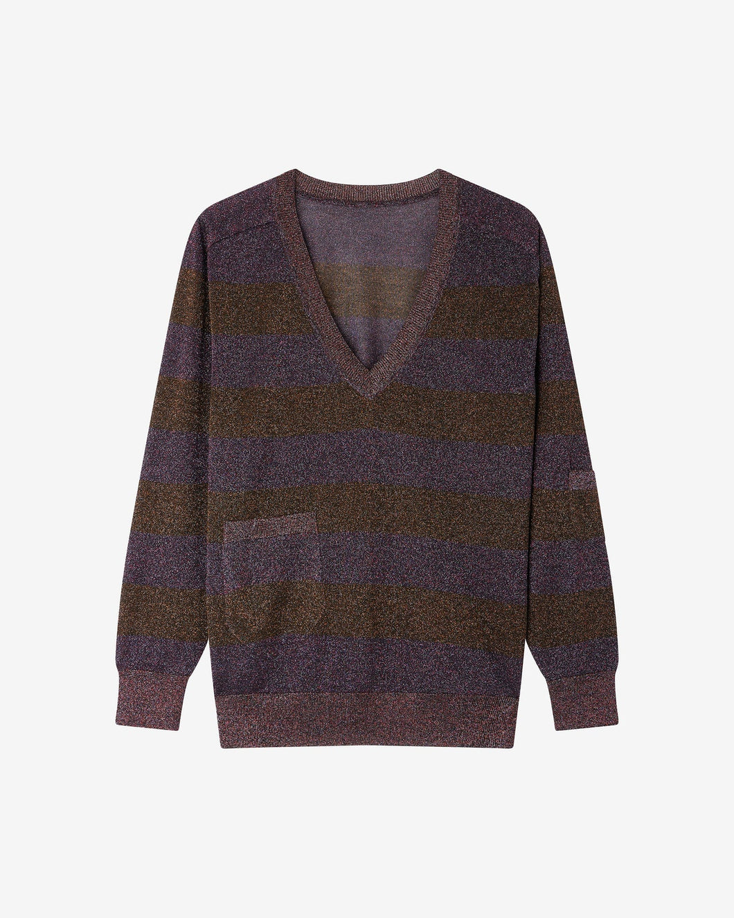 MAGLIA MOVIK IN FILATO ITALIANO E SCOLLO A V