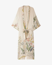 Carica l&#39;immagine nel visualizzatore di Gallery, KIMONO WANDA IN VISCOSA GOFFRATA E RICAMO INGLESE
