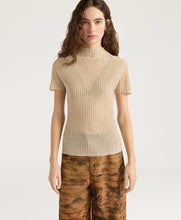 Carica l'immagine nel visualizzatore di Gallery, TSHIRT MIRADA IN MAGLIA INTEGRALE A COSTINE LUREX
