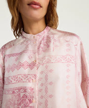 Carica l'immagine nel visualizzatore di Gallery, CAMICIA MESILLA IN TWILL DI SETA STAMPATO

