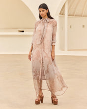 Carica l'immagine nel visualizzatore di Gallery, ABITO GRACE IN CHIFFON DI VISCOSA STAMPATA
