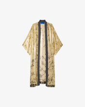 Carica l'immagine nel visualizzatore di Gallery, KIMONO JONIE IN SETA LUREX STAMPATA
